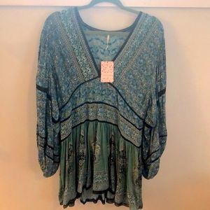 New with tags free people tunic.